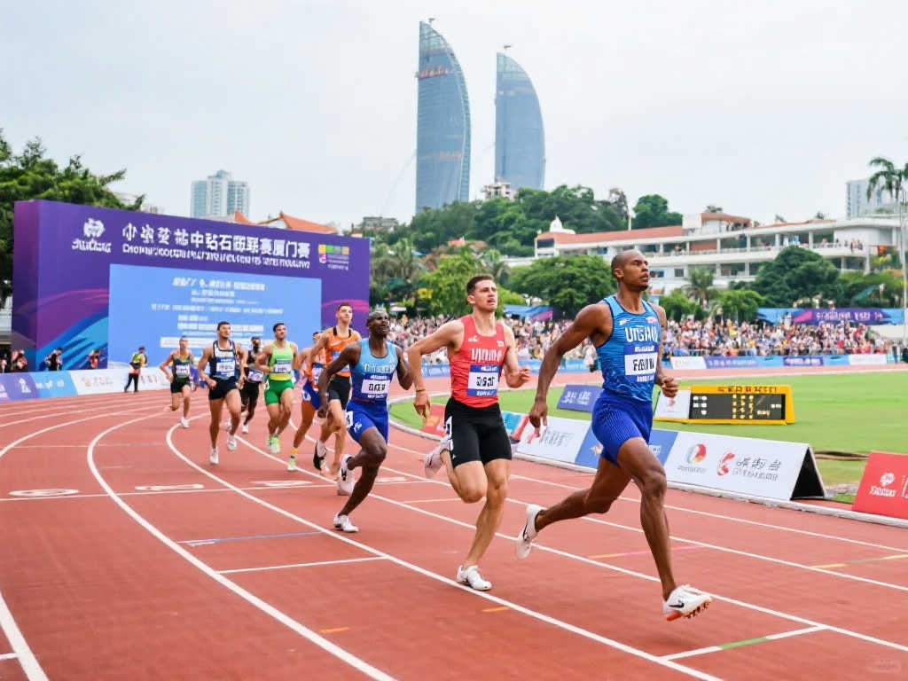 厦门钻石联赛：挪威星将瓦尔霍姆300米栏决赛创世界新纪录夺魁