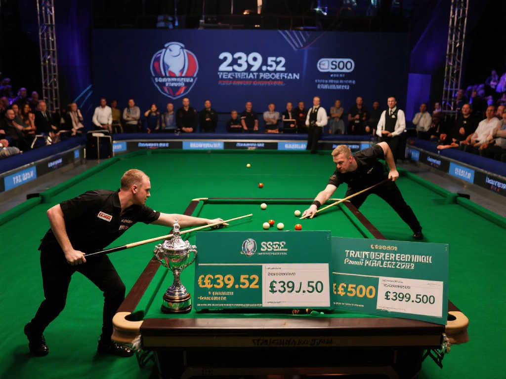 斯诺克世锦赛赛程揭晓，冠军独揽50万镑，总奖金高达239.5万镑